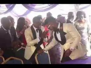 Video: Small Doctor & Oritsefemi Dancing 2gether At His White Wedding As His Wife Entered The Hall In Style